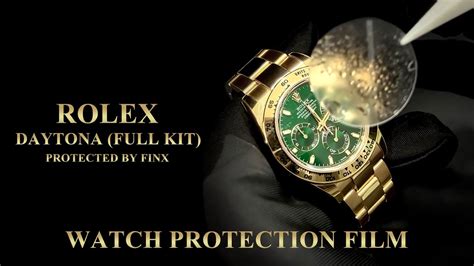 rolex watch cover|Rolex watch protection film.